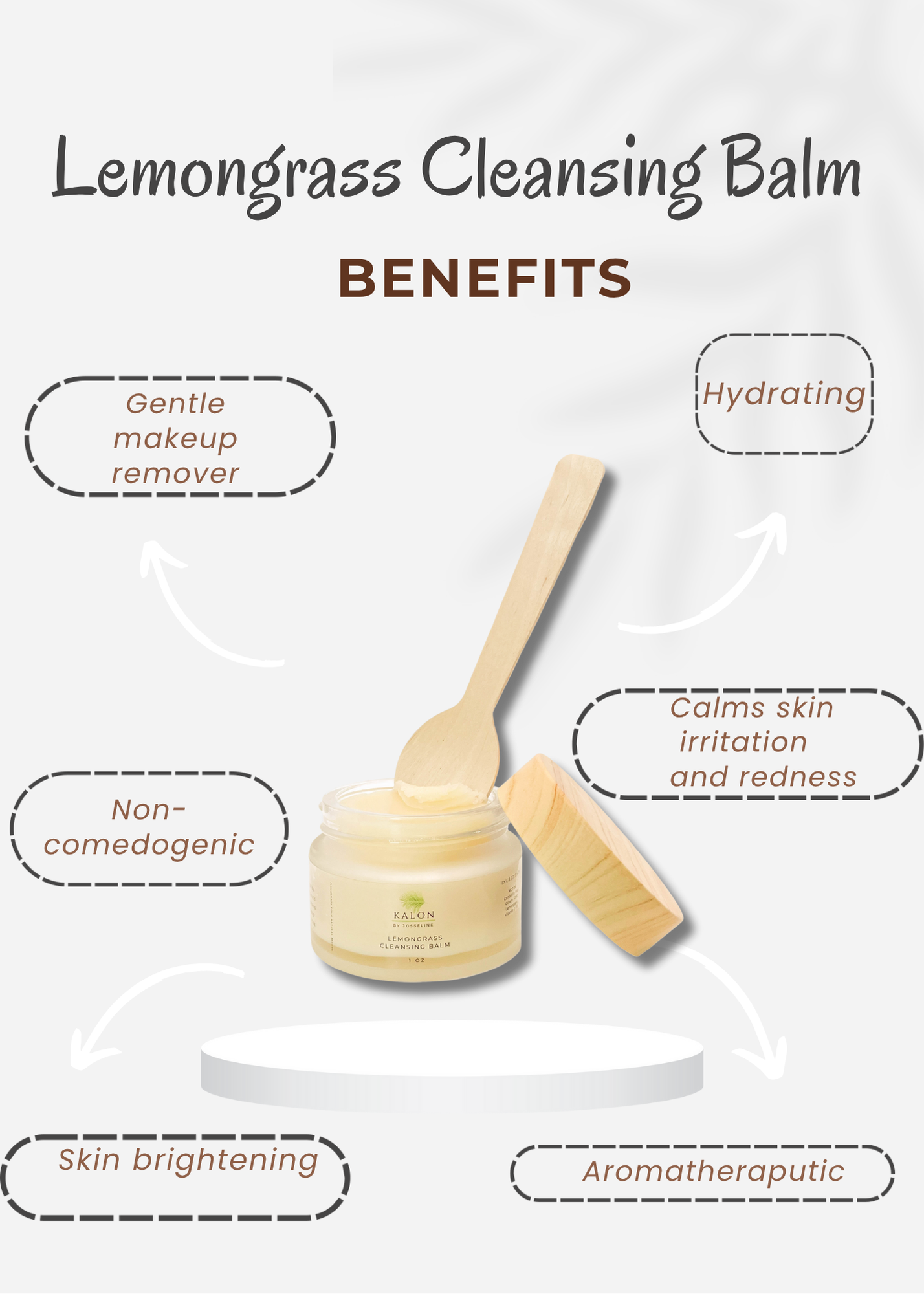 Lemongrass Cleansing Balm Makeup Remover