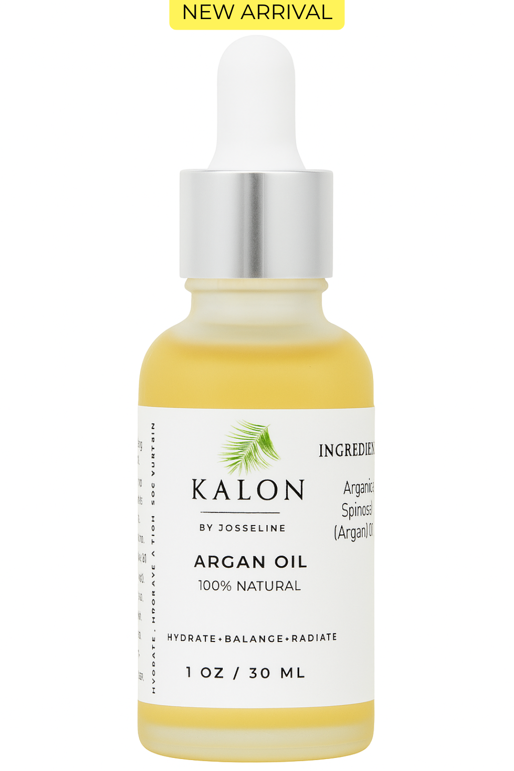 100% Pure Argan Oil – Organic Face, Skin & Body Moisturizer
