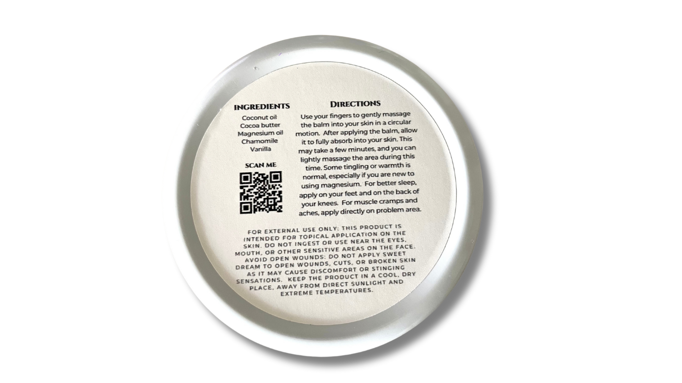 Sweet Dream Magnesium Cream