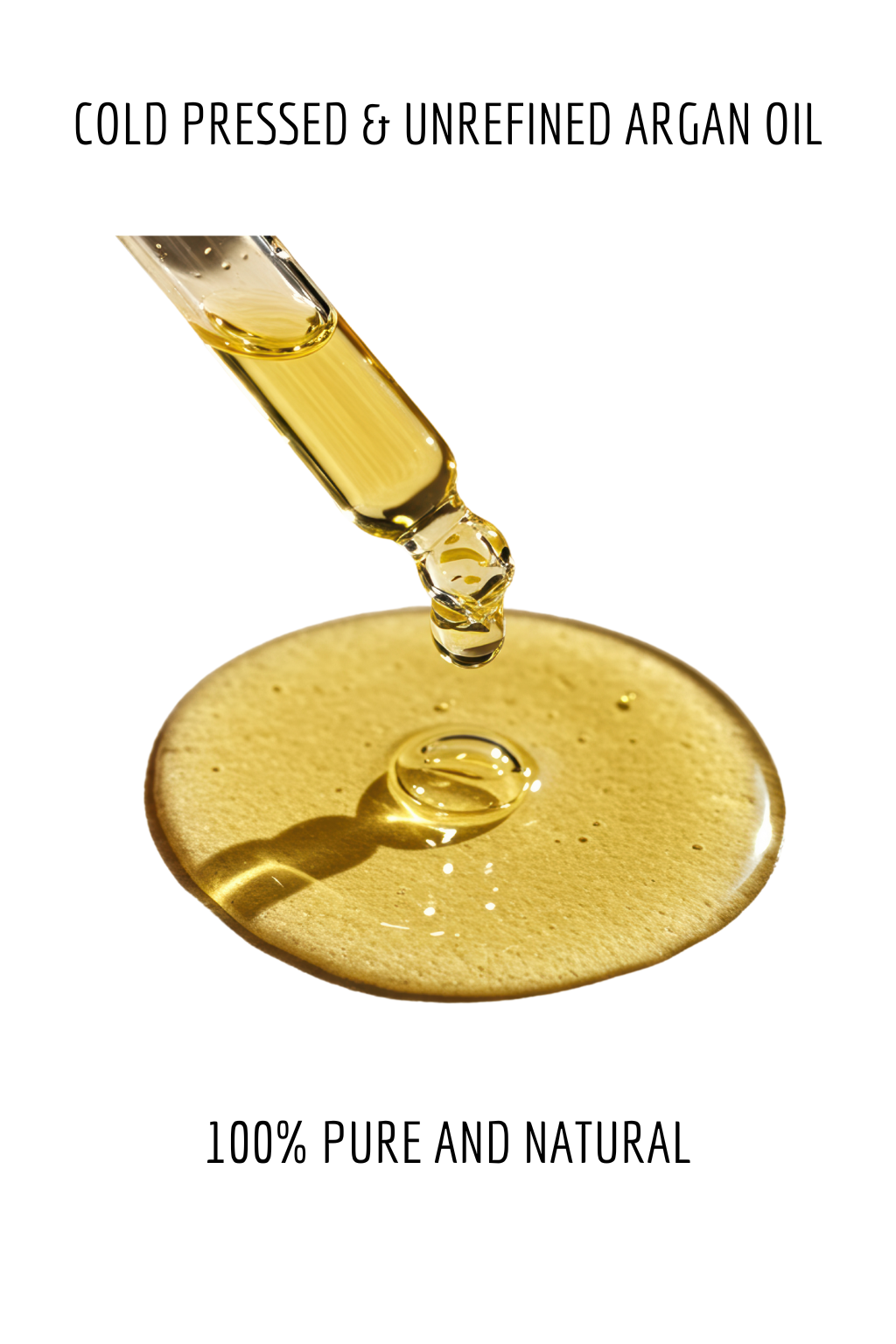 100% Pure Argan Oil – Organic Face, Skin & Body Moisturizer