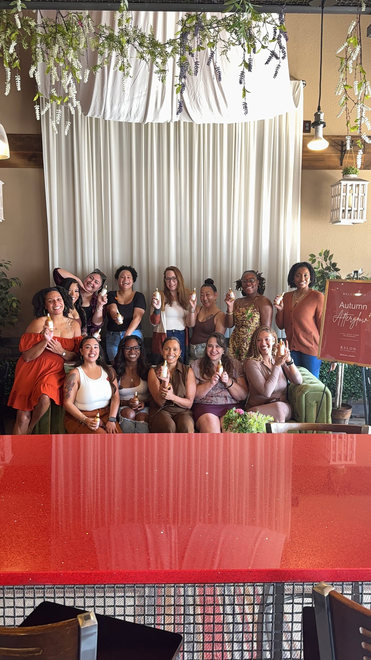 11/21 Shimmer Body Oil Making Workshop "AUTUMN AFTERGLOW—FLOWER