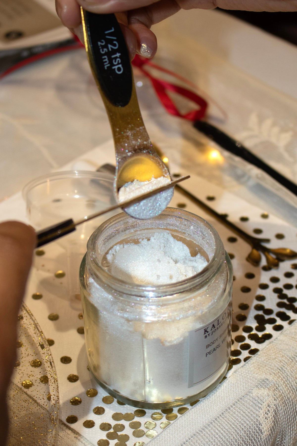 10/10 Shimmer Body Oil Making Workshop "AUTUMN AFTERGLOW—FLOWER IN FLOUR