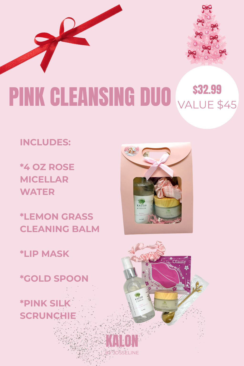 Pink Cleansing Duo Gift Set